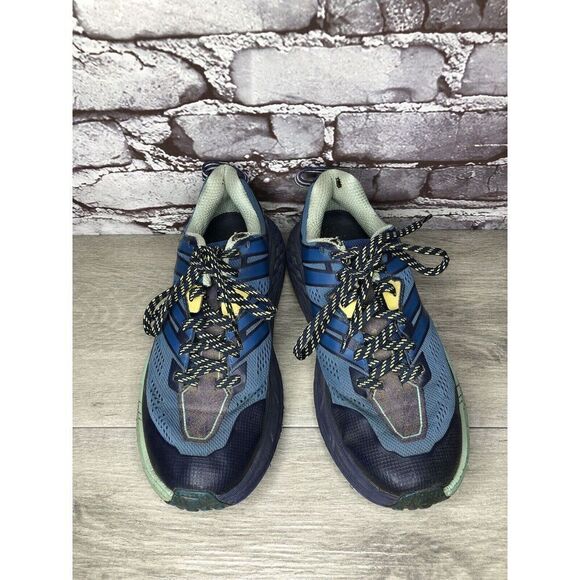 Hoka One One Speedgoat 3 Blue Synthetic Sneakers Shoes Women Sz 7M US/38 2/3EU - Picture 2 of 16